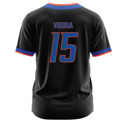 Boise State - NCAA Softball : Kaylee Vieira - Black Jersey-1