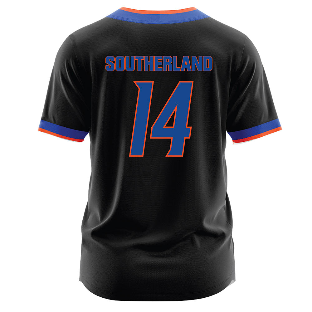 Boise State - NCAA Softball : Quinn Southerland - Black Jersey-1