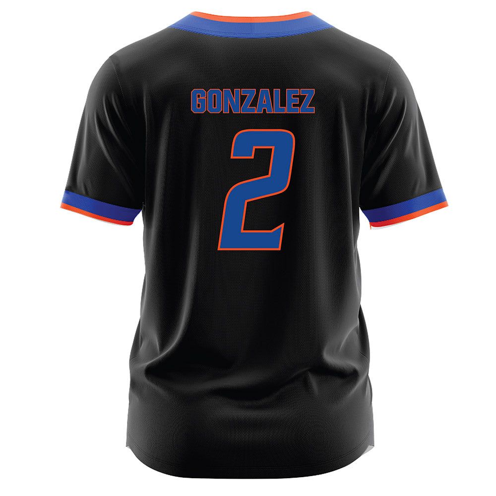 Boise State - NCAA Softball : Marissa Gonzalez - Black Jersey-1