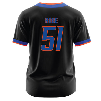 Boise State - NCAA Softball : Julianne Rose - Black Jersey-1