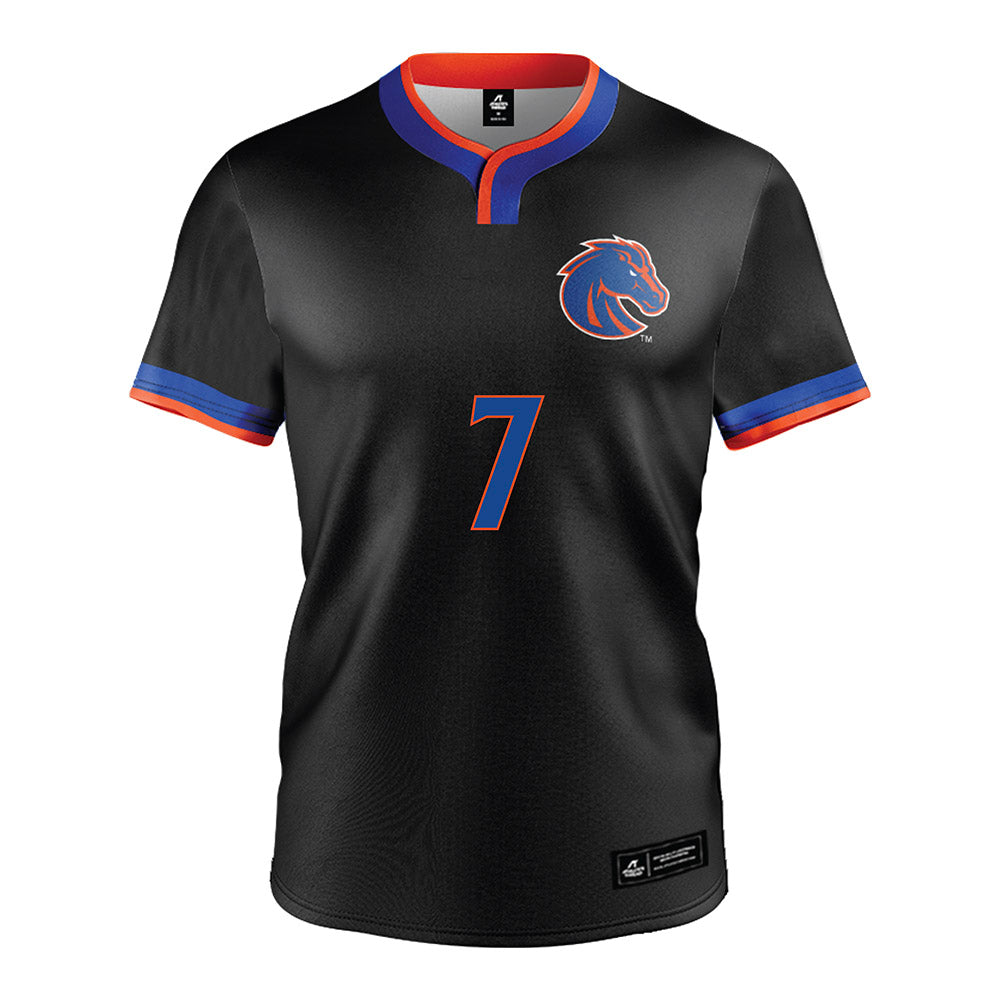 Boise State - NCAA Softball : Keely Gousha - Black Jersey-0