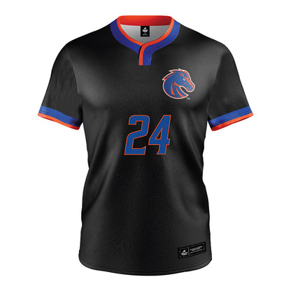 Boise State - NCAA Softball : Rustie Riley - Black Jersey-0