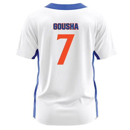 Boise State - NCAA Softball : Keely Gousha - White Jersey-1