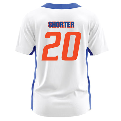 Boise State - NCAA Softball : Tamryn Shorter - White Jersey-1