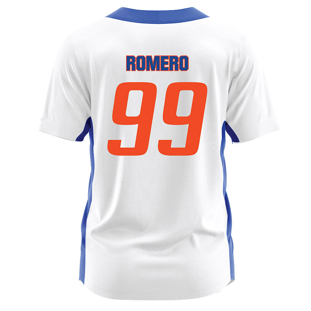 Boise State - NCAA Softball : Sophia Romero - White Jersey-1
