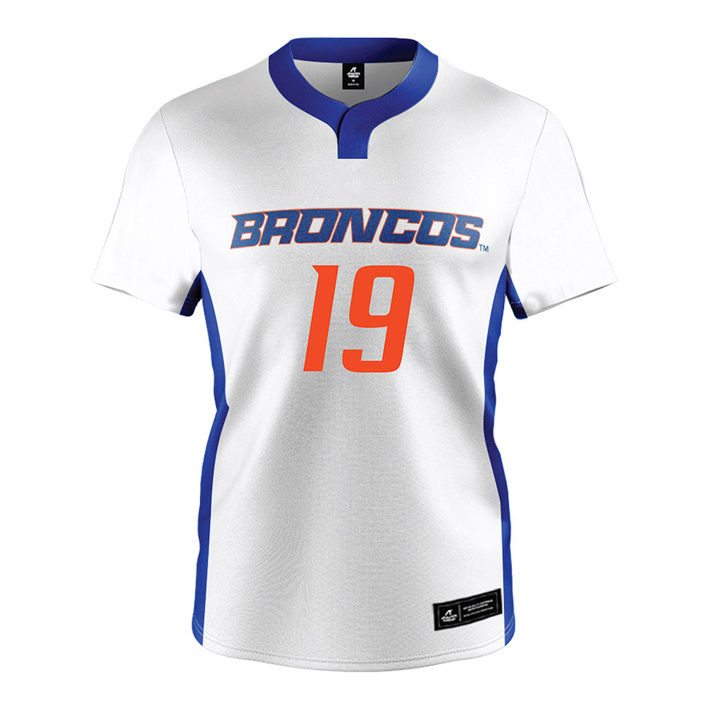 Boise State - NCAA Softball : Skylar Stroh - White Jersey-0