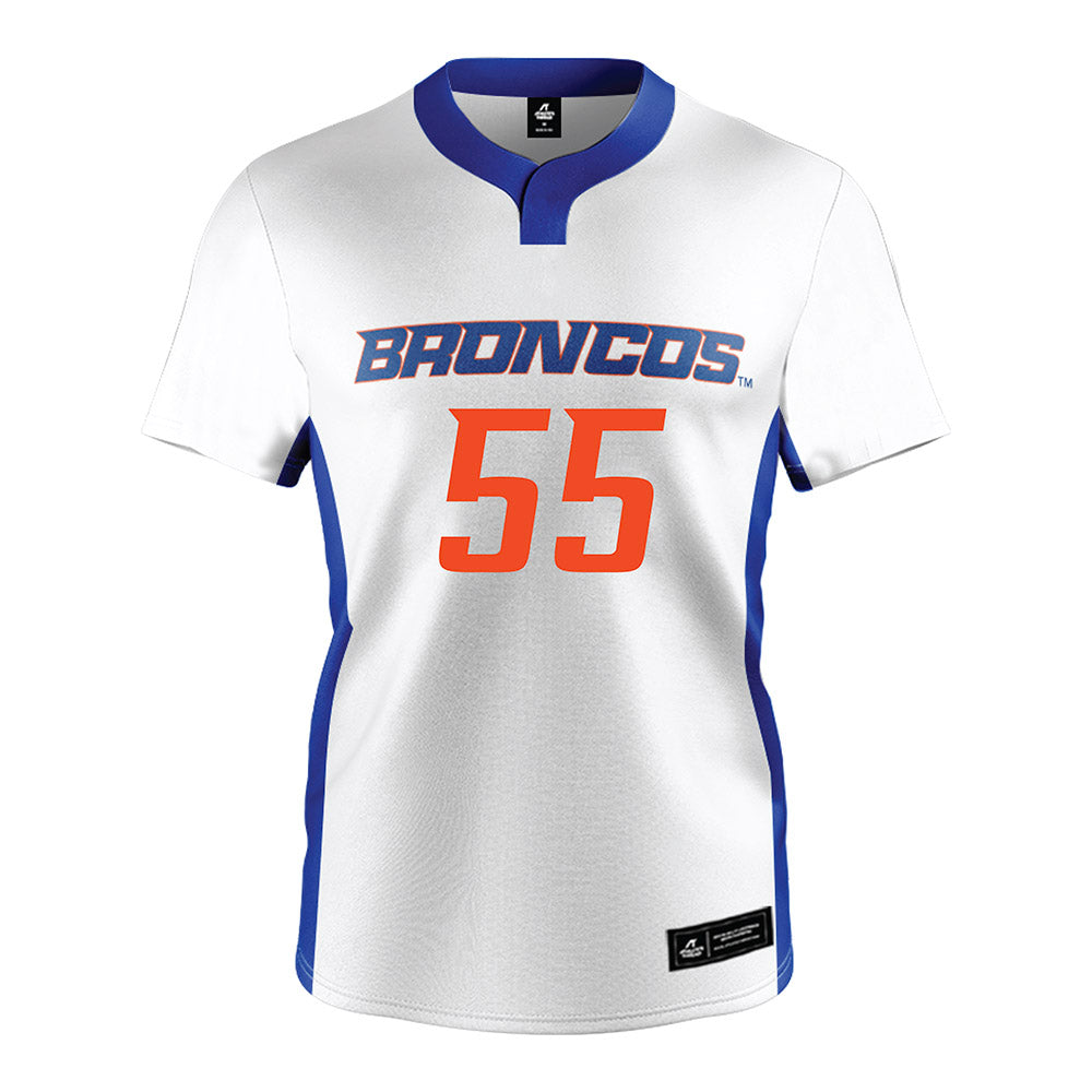 Boise State - NCAA Softball : Jorja Crider - White Jersey-0