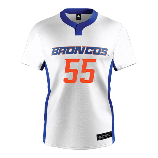 Boise State - NCAA Softball : Jorja Crider - White Jersey-0