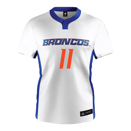 Boise State - NCAA Softball : Loula McNamara - White Jersey-0