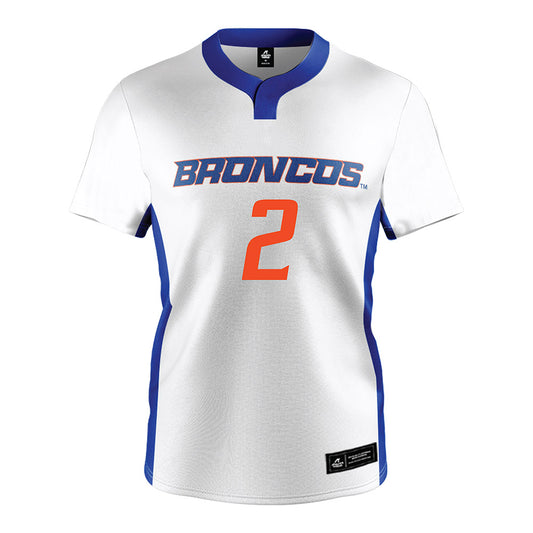 Boise State - NCAA Softball : Marissa Gonzalez - White Jersey-0