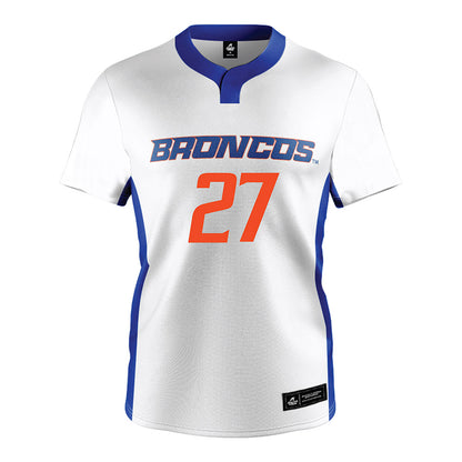 Boise State - NCAA Softball : Shannon Keighran - White Jersey-0