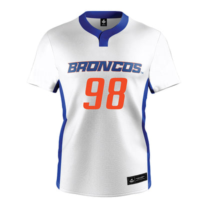 Boise State - NCAA Softball : Makenzie Butt - White Jersey-0