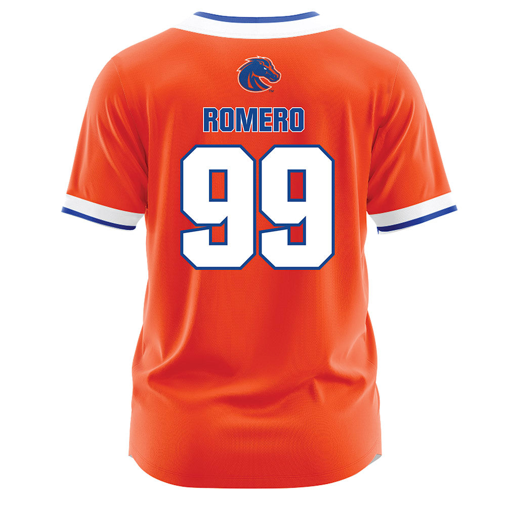 Boise State - NCAA Softball : Sophia Romero - Orange Jersey-1