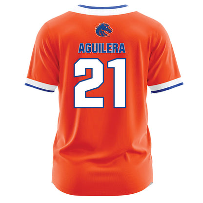 Boise State - NCAA Softball : Madyson Aguilera - Orange Jersey-1