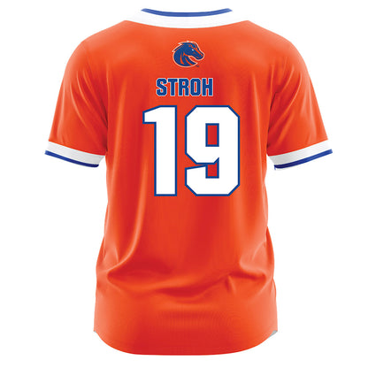 Boise State - NCAA Softball : Skylar Stroh - Orange Jersey-1