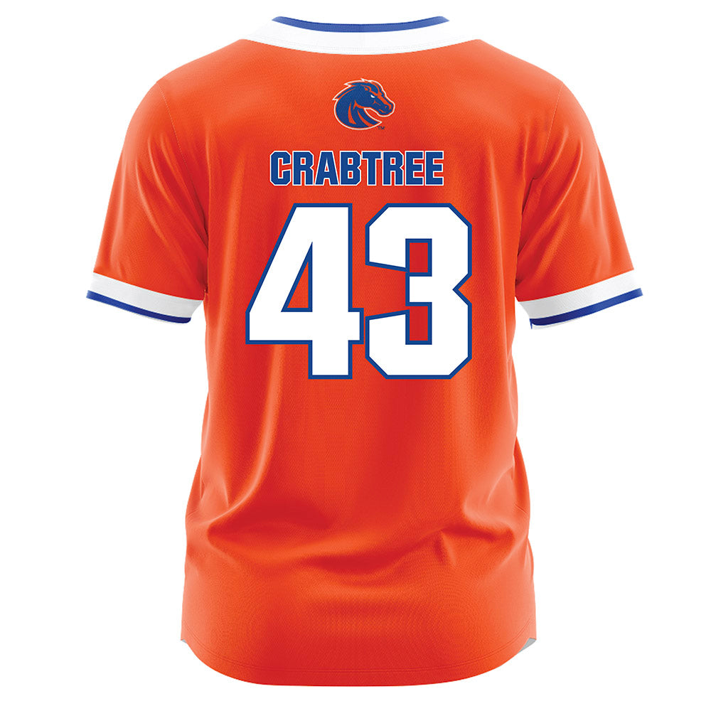 Boise State - NCAA Softball : Kodi Crabtree - Orange Jersey-1