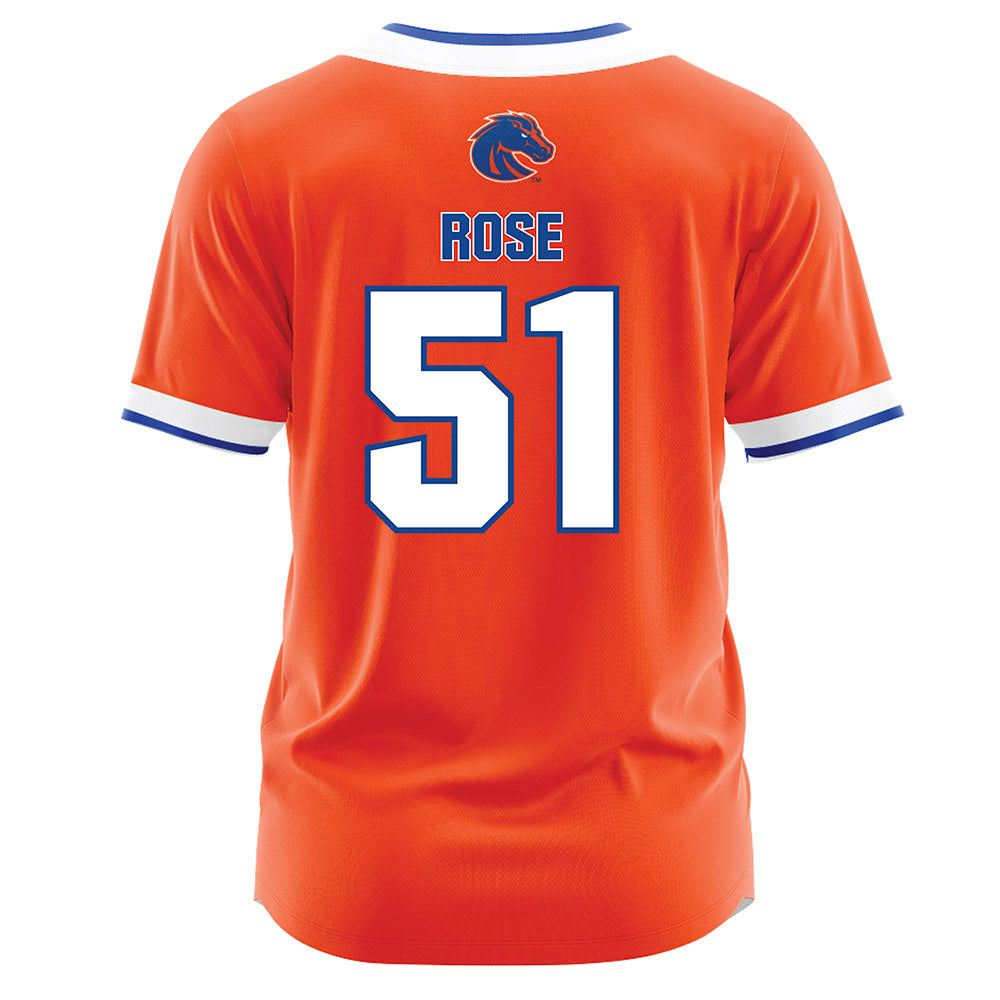 Boise State - NCAA Softball : Julianne Rose - Orange Jersey-1