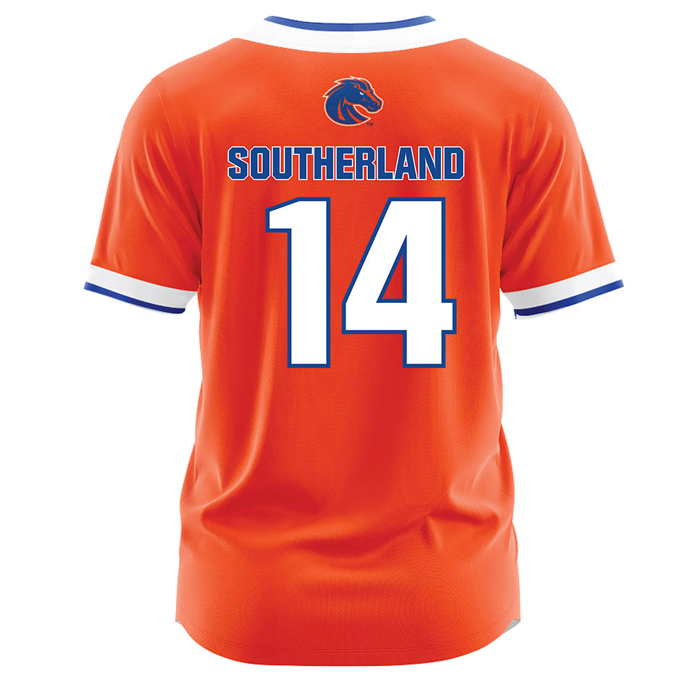Boise State - NCAA Softball : Quinn Southerland - Orange Jersey-1