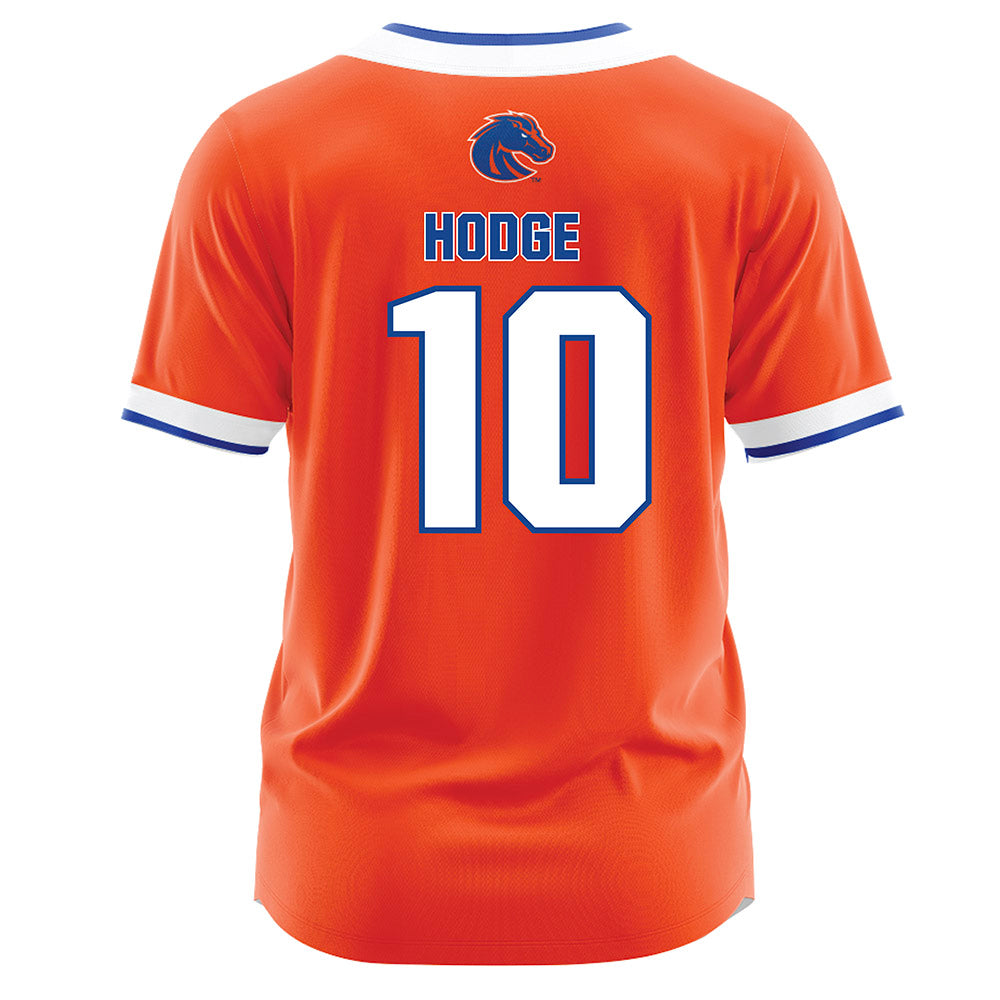 Boise State - NCAA Softball : Molly Hodge - Orange Jersey-1