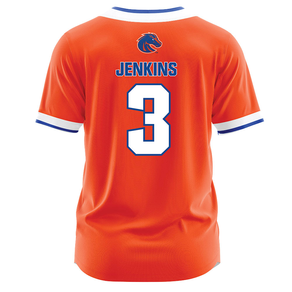 Boise State - NCAA Softball : Talia Jenkins - Orange Jersey-1
