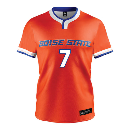 Boise State - NCAA Softball : Keely Gousha - Orange Jersey-0