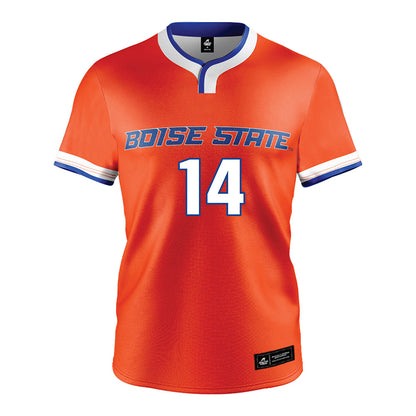 Boise State - NCAA Softball : Quinn Southerland - Orange Jersey-0