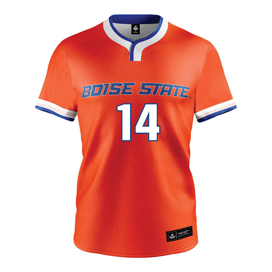 Boise State - NCAA Softball : Quinn Southerland - Orange Jersey-0