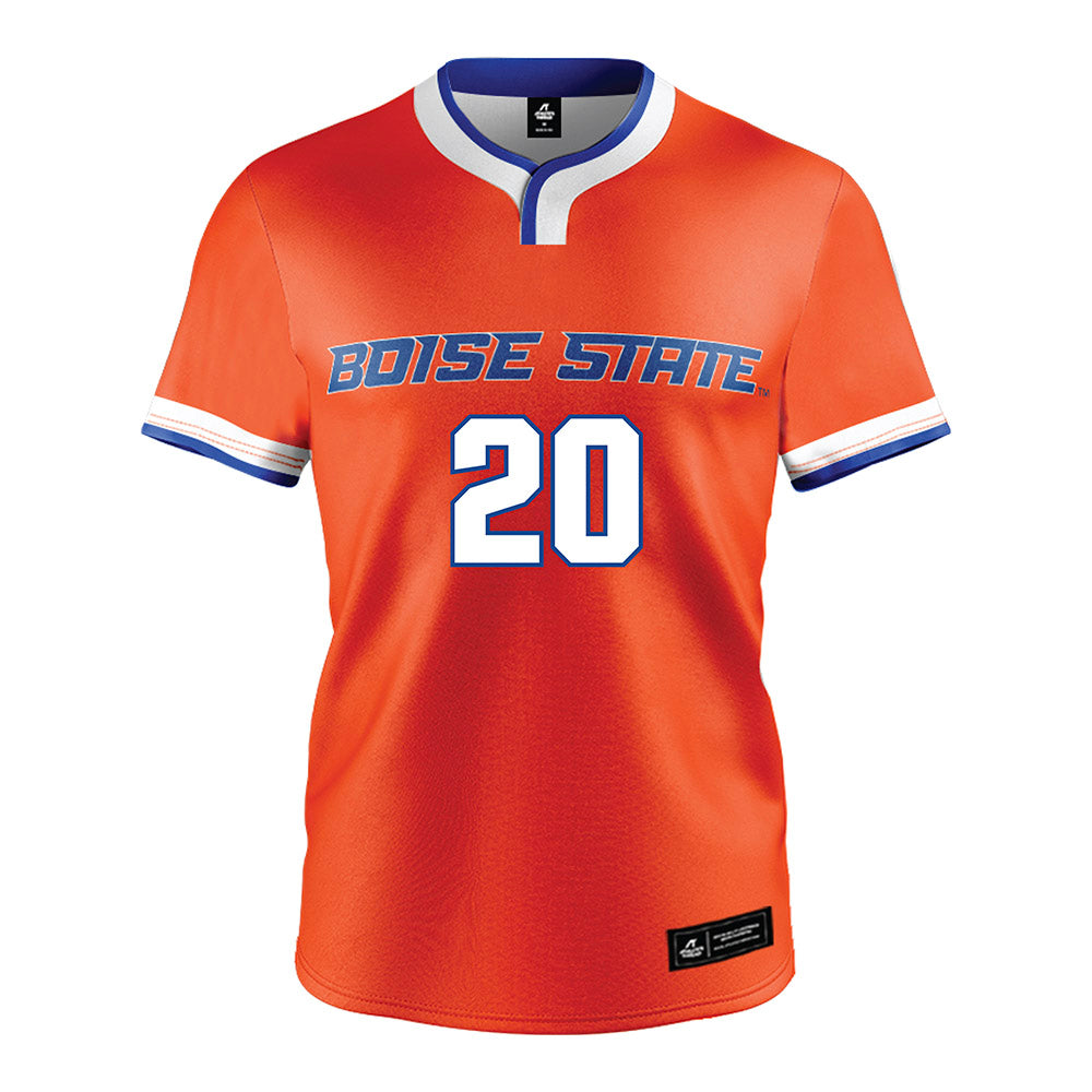 Boise State - NCAA Softball : Brooklynn Pettis - Orange Jersey-0