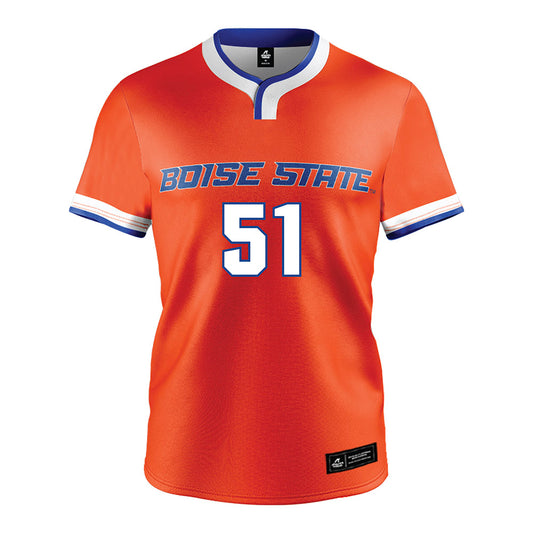 Boise State - NCAA Softball : Julianne Rose - Orange Jersey-0