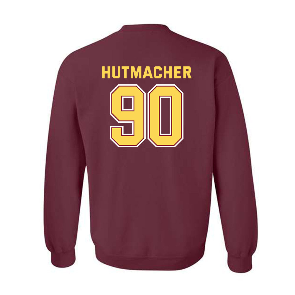 NSU - NCAA Football : Noah Hutmacher - Sports Shersey Crewneck Sweatshirt