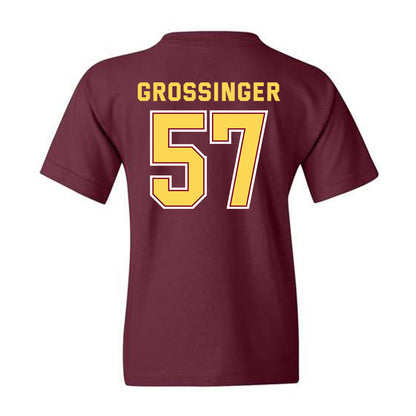 NSU - NCAA Football : Logan Grossinger - Youth T-Shirt Sports Shersey