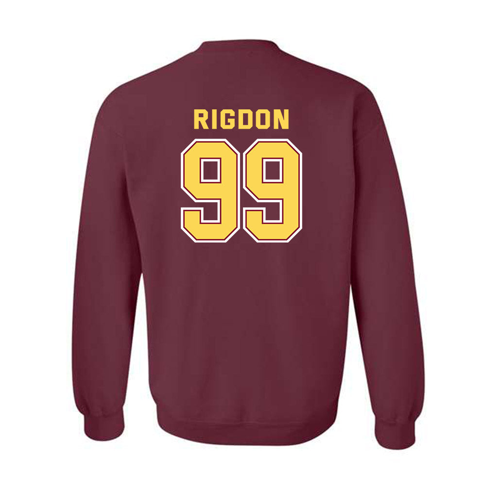 NSU - NCAA Football : Kai Rigdon - Sports Shersey Crewneck Sweatshirt