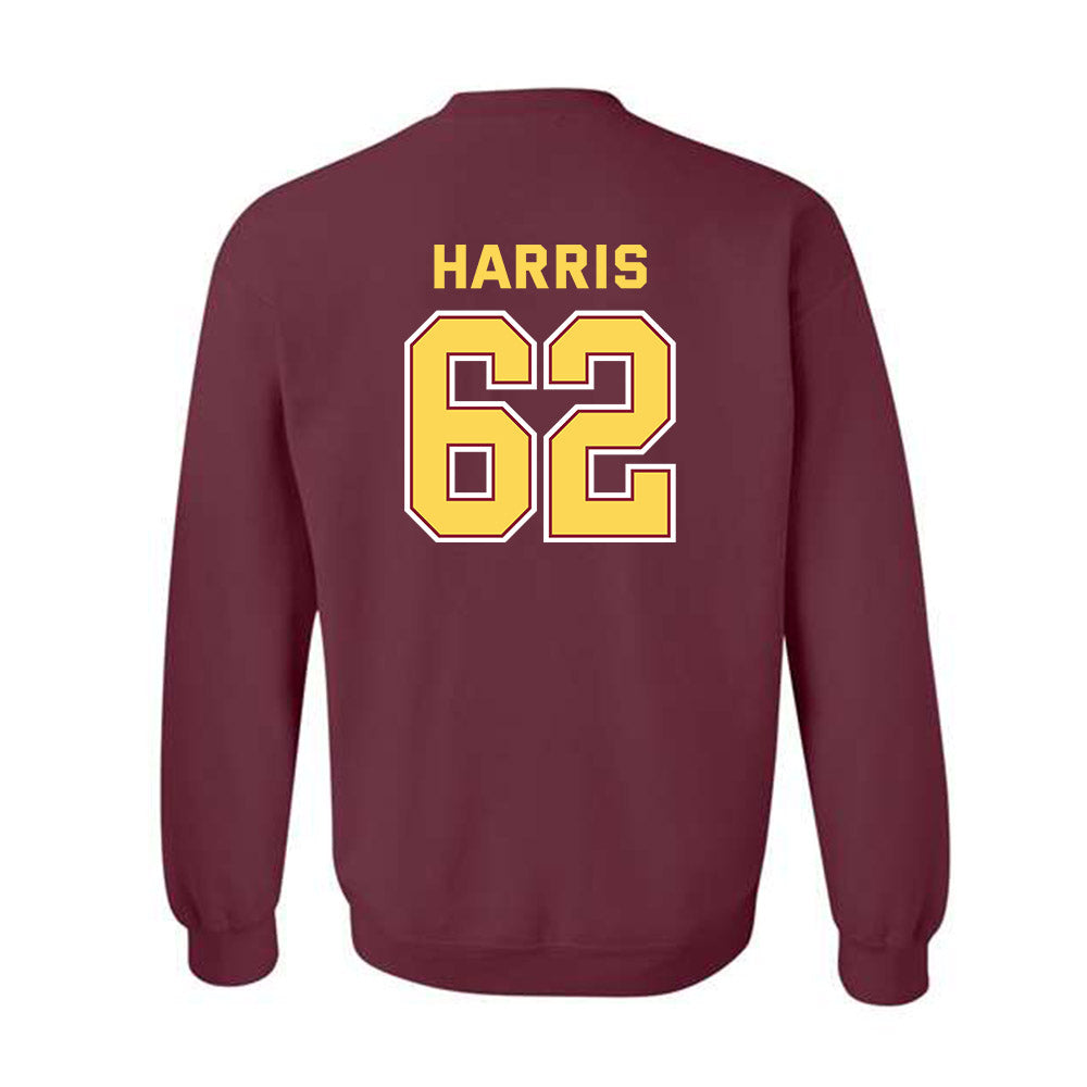 NSU - NCAA Football : Anthony Harris - Crewneck Sweatshirt Sports Shersey