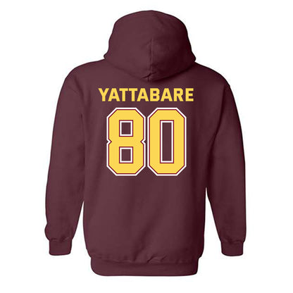 NSU - NCAA Football : Mahamadou Yattabare - Hooded Sweatshirt Sports Shersey