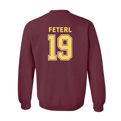 NSU - NCAA Football : Jaden Feterl - Crewneck Sweatshirt Sports Shersey