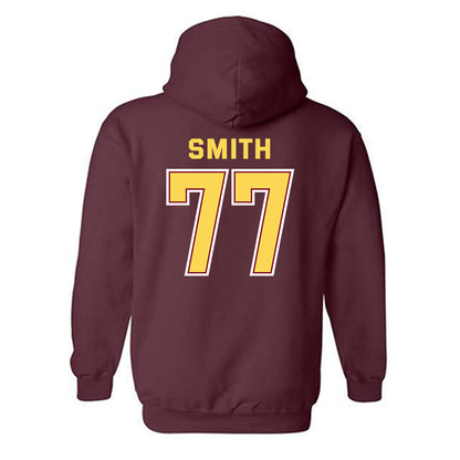 NSU - NCAA Football : Colt Smith - Hooded Sweatshirt Sports Shersey