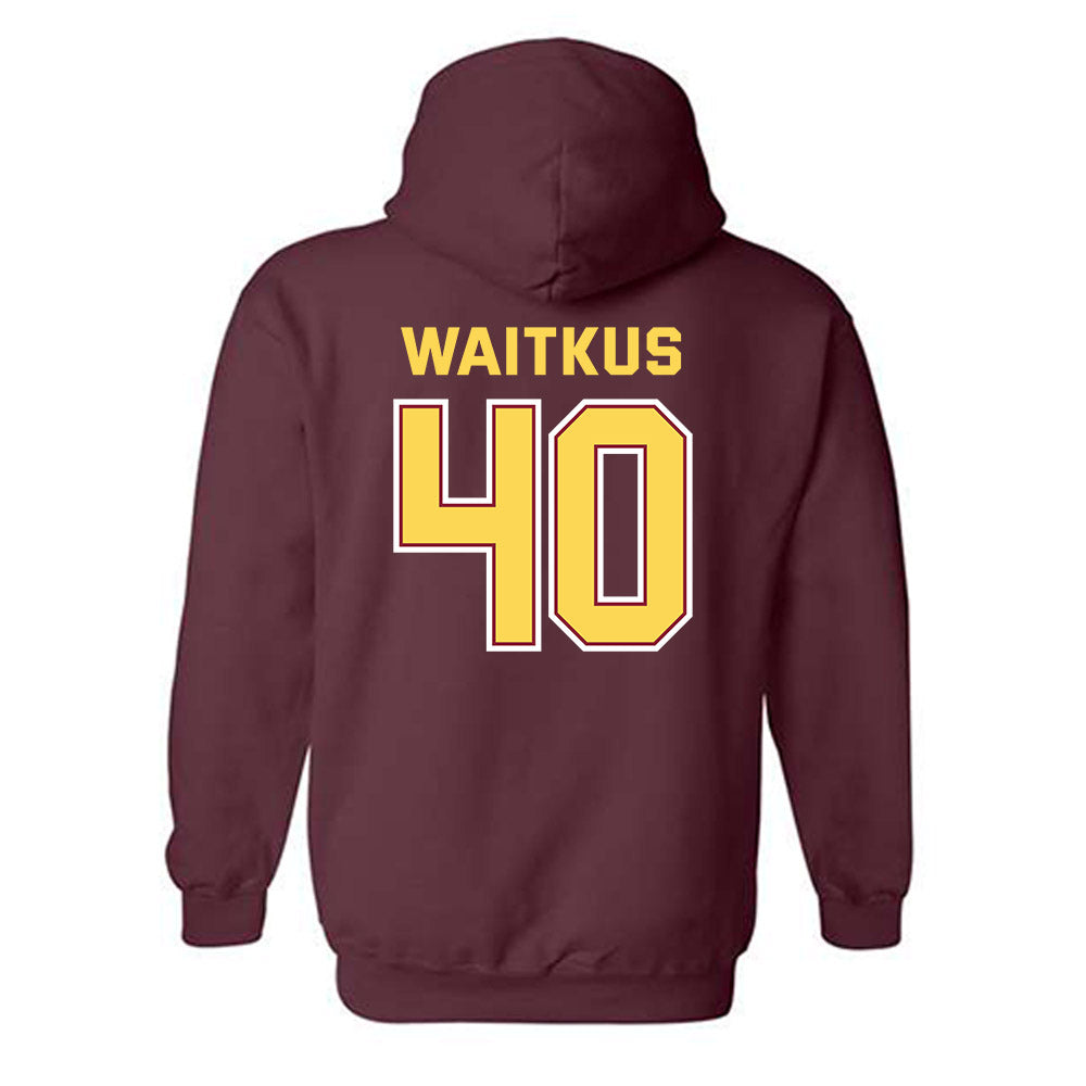 NSU - NCAA Football : Jackson Waitkus - Sports Shersey Hooded Sweatshirt-1
