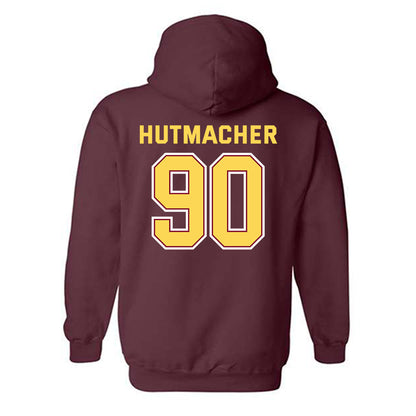 NSU - NCAA Football : Noah Hutmacher - Sports Shersey Hooded Sweatshirt