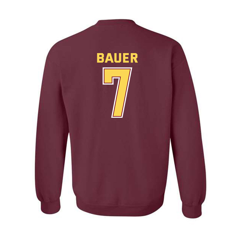 NSU - NCAA Football : Brady Bauer - Crewneck Sweatshirt Sports Shersey