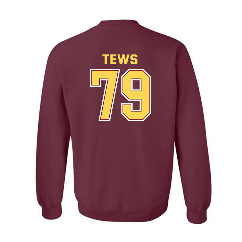 NSU - NCAA Football : Jack Tews - Crewneck Sweatshirt Sports Shersey