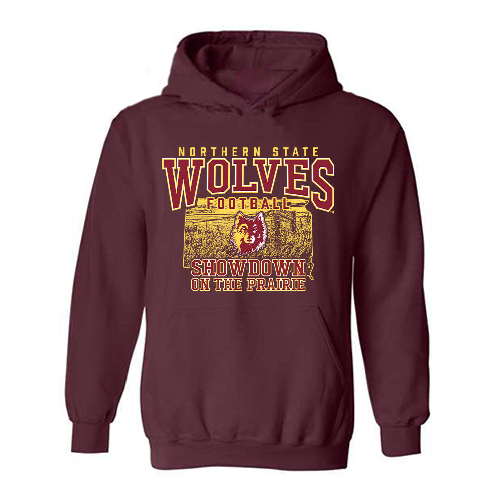 NSU - NCAA Football : Antonio Moore - Sports Shersey Hooded Sweatshirt-0
