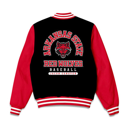 Arkansas State - NCAA Baseball : Jacob Conover - Bomber Jacket