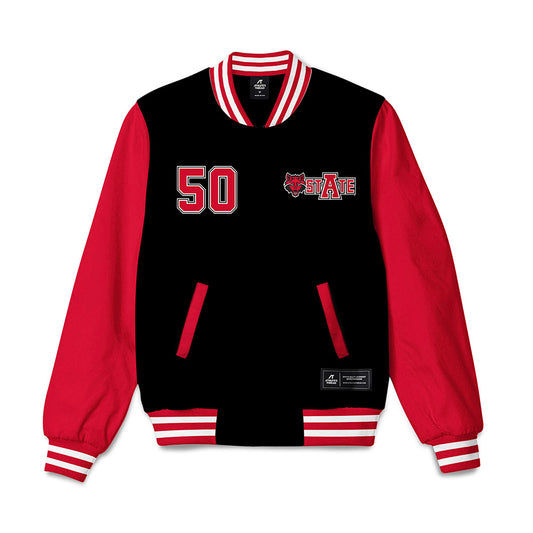 Arkansas State - NCAA Baseball : Zac Butler - Bomber Jacket