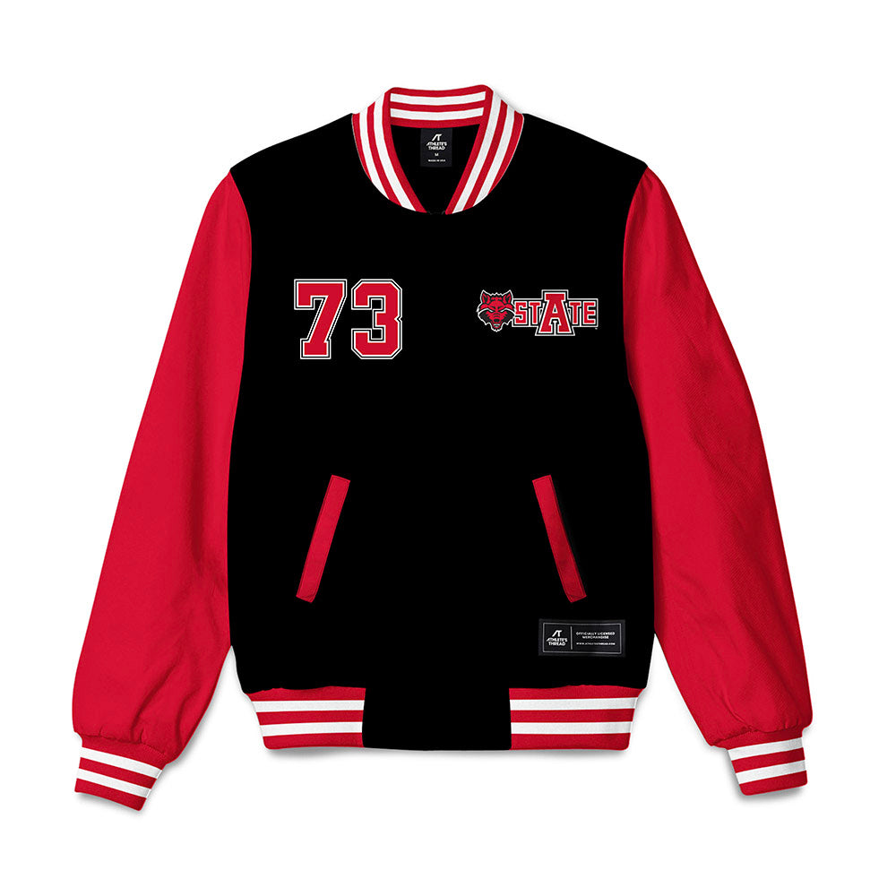 Arkansas State - NCAA Football : Kobe Williams - Bomber Jacket-0