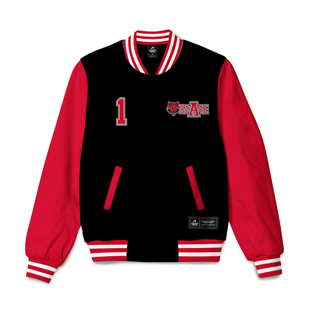 Arkansas State - NCAA Baseball : Kaden Amundson - Bomber Jacket
