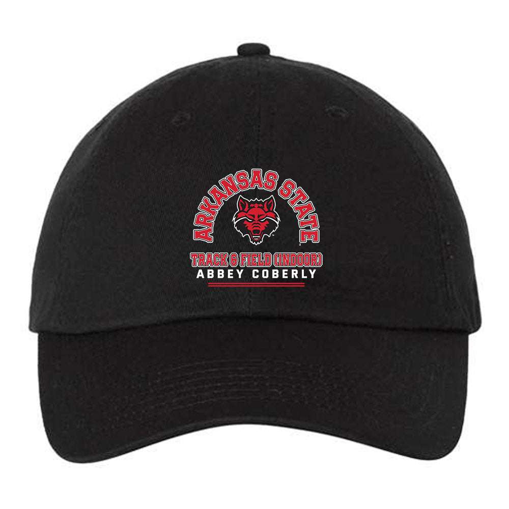 Arkansas State - NCAA Women's Track & Field : Abbey Coberly - Dad Hat-0