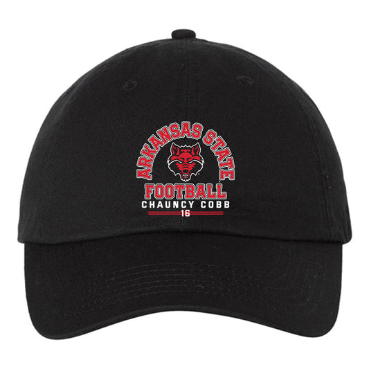 Arkansas State - NCAA Football : Chauncy Cobb - Dad Hat
