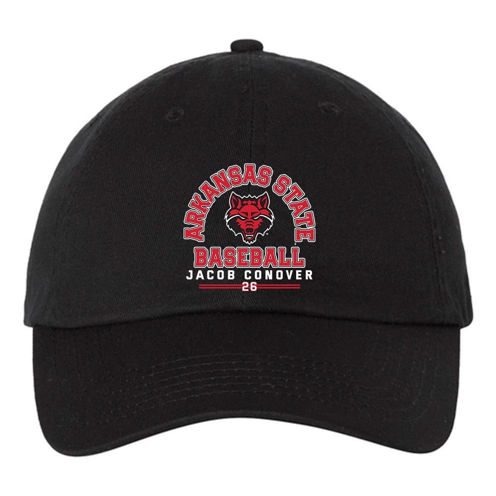 Arkansas State - NCAA Baseball : Jacob Conover - Dad Hat