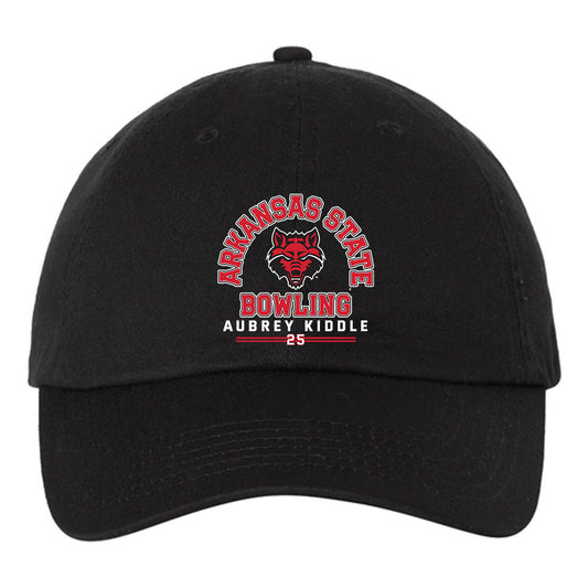 Arkansas State - NCAA Women's Bowling : Aubrey Kiddle - Dad Hat