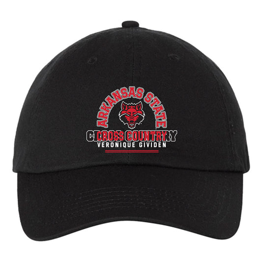 Arkansas State - NCAA Women's Cross Country : Veronique Gividen - Dad Hat